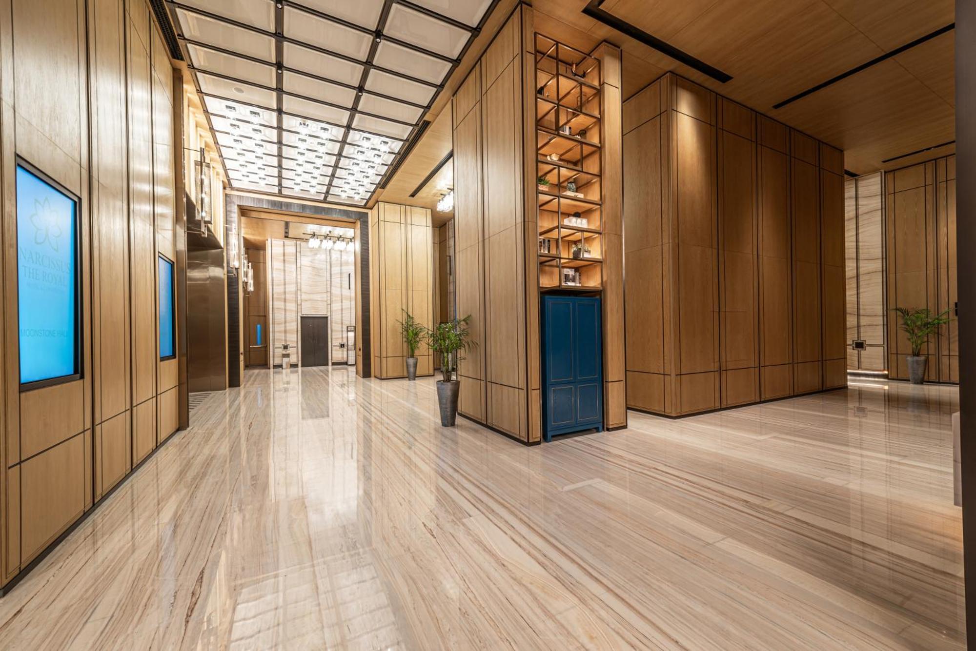 Narcissus The Royal Hotel Ριάντ Εξωτερικό φωτογραφία 3D rendering of a hotel lobby