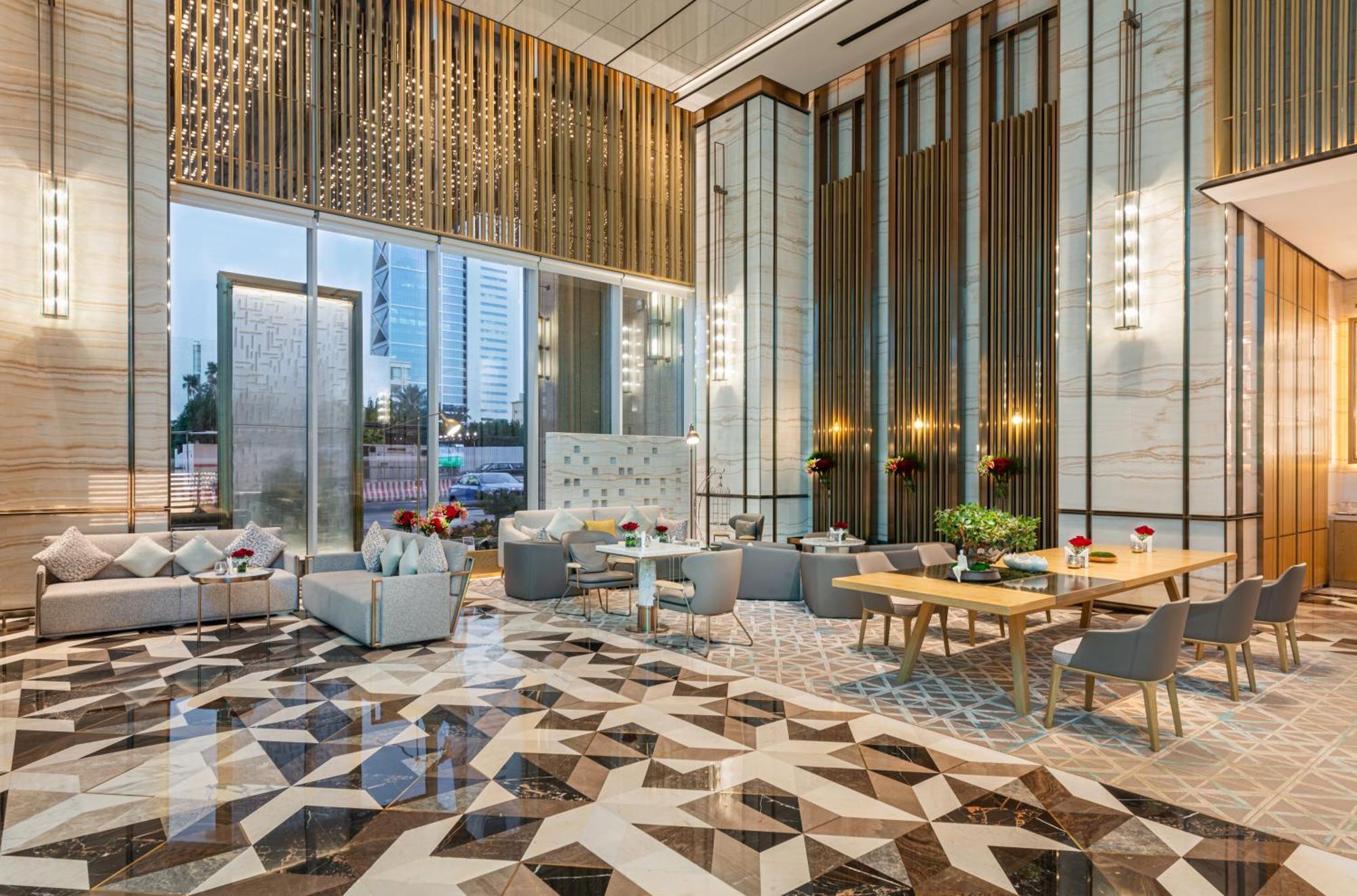 Narcissus The Royal Hotel Ριάντ Εξωτερικό φωτογραφία The lobby of the hotel