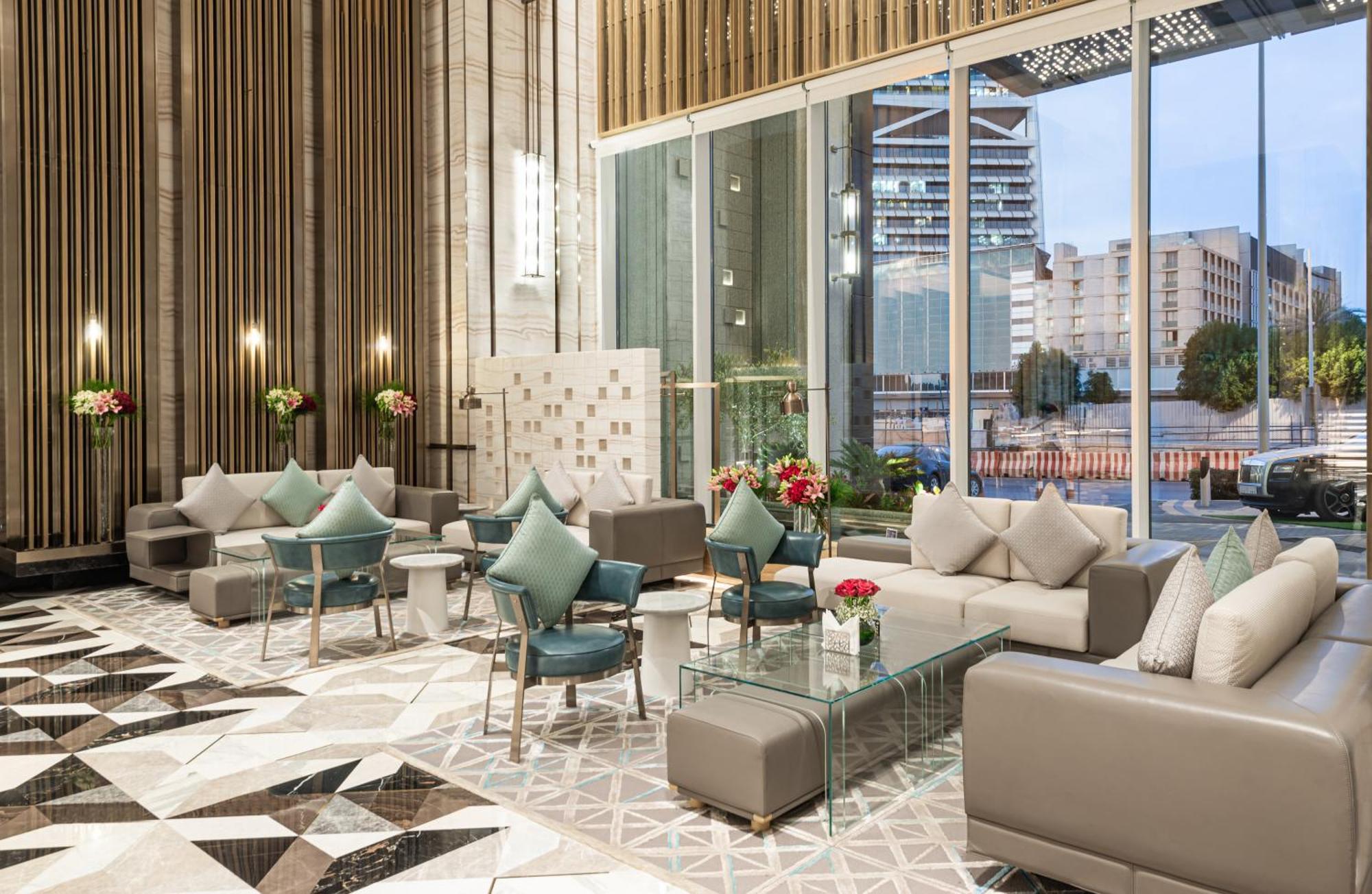 Narcissus The Royal Hotel Ριάντ Εξωτερικό φωτογραφία The lobby of the hotel
